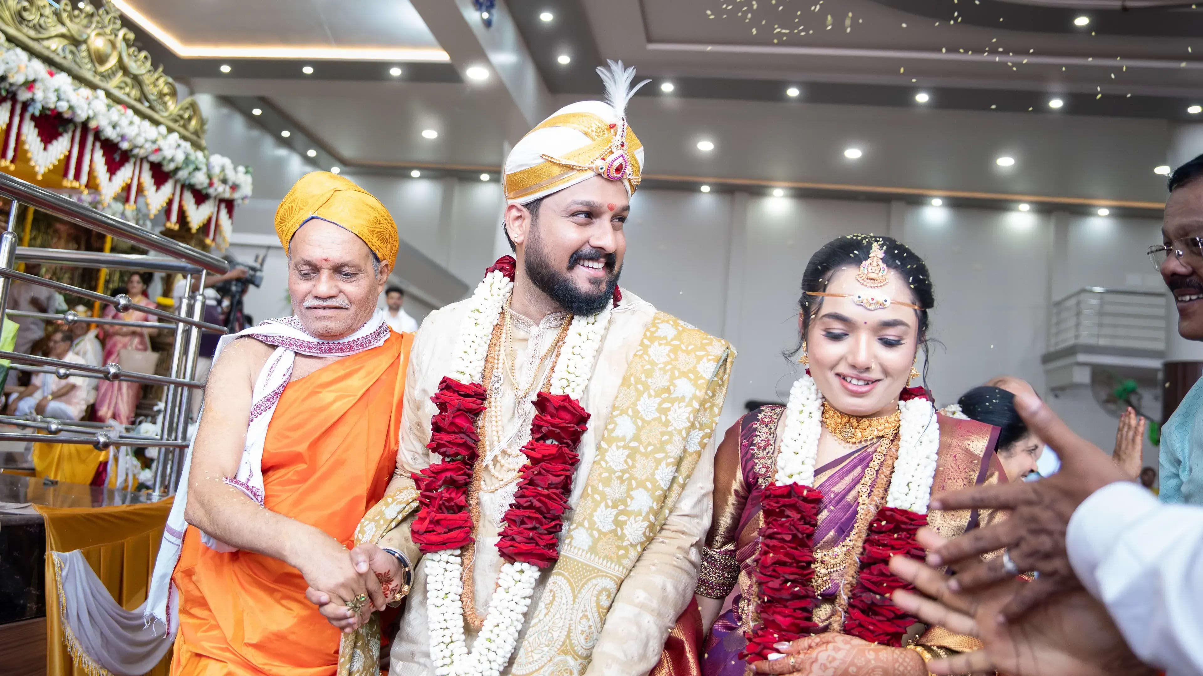 Cinematic wedding photography